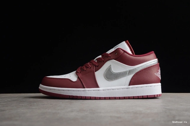 553558-615 Jordan White Low Bordeaux 1 0101